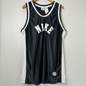 Nike Black and White Basketball Jersey